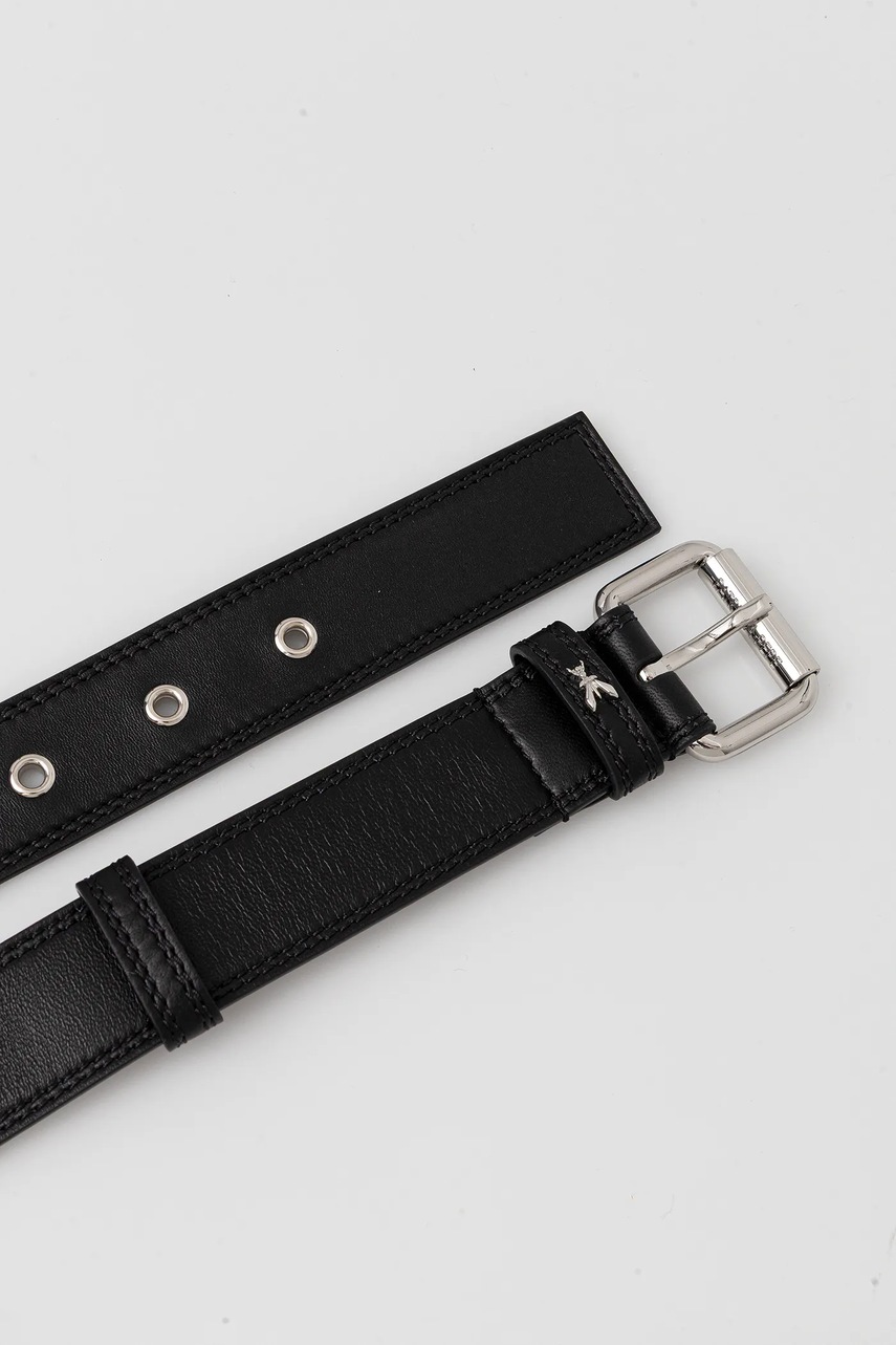 Кожаный ремень Patrizia Pepe цвет чёрный 2W0023 L113