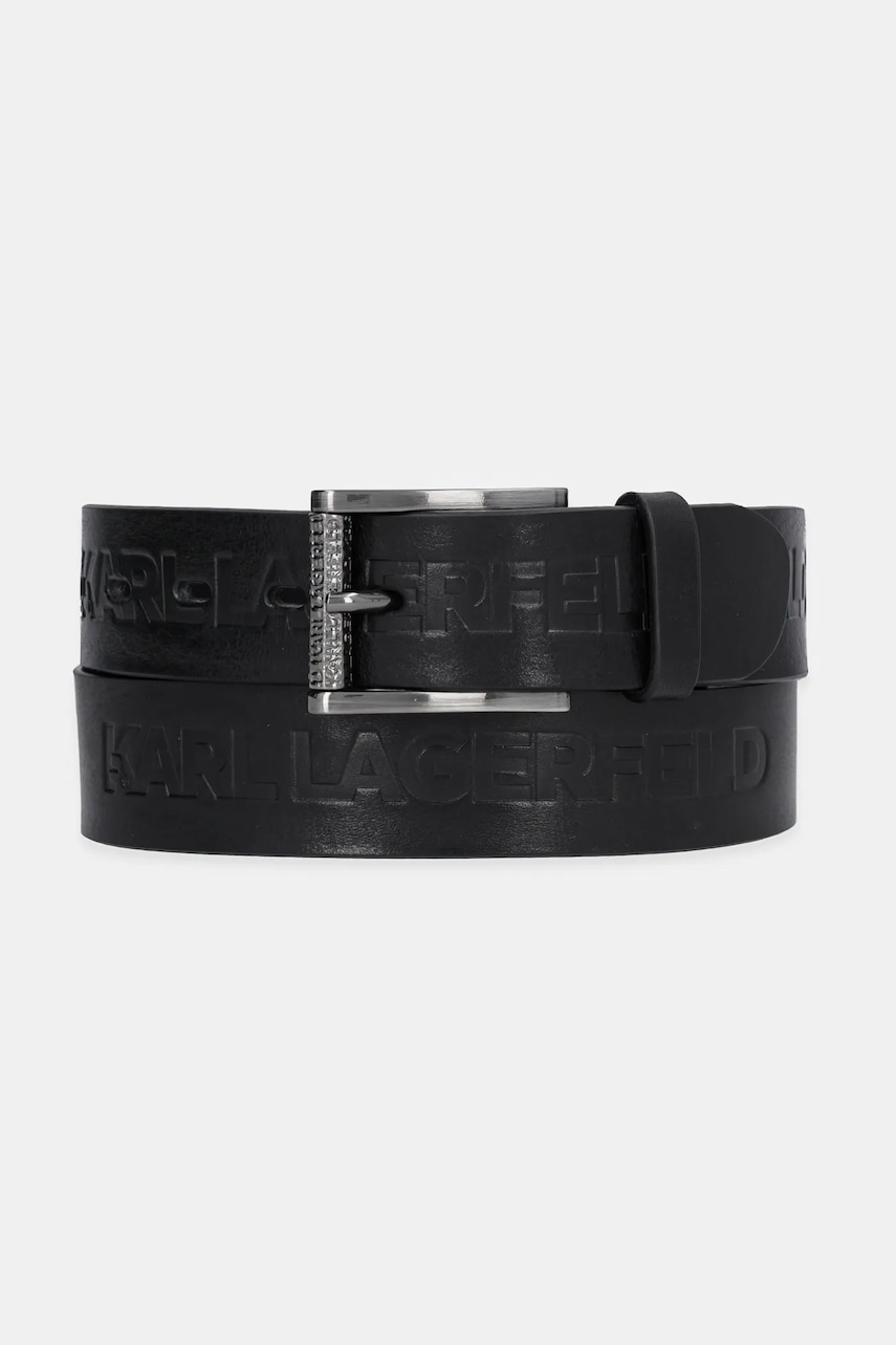 ZADIG&VOLTAIRE curea poșetă culoarea negru, LWOG00041