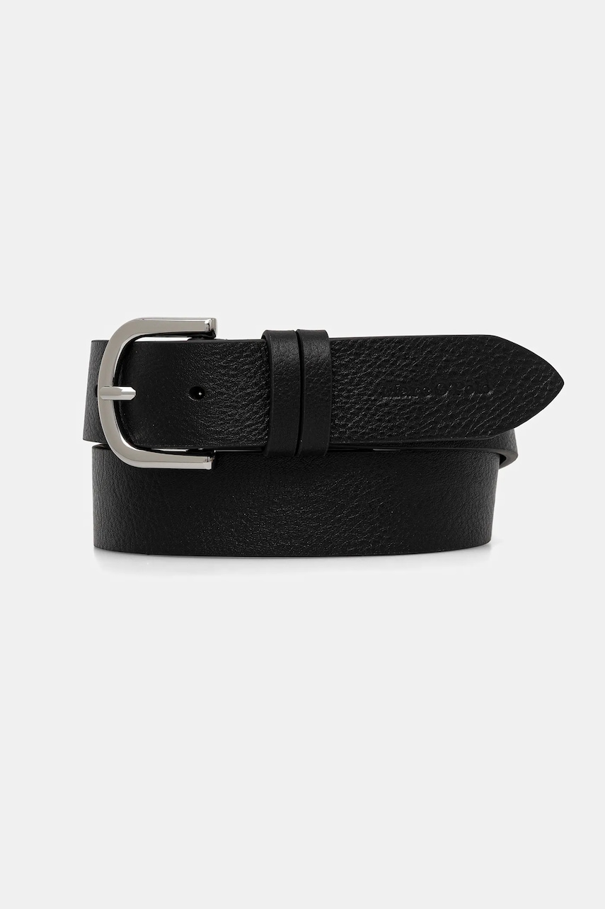 Marc O\'Polo curea de piele culoarea negru, 50817739502133
