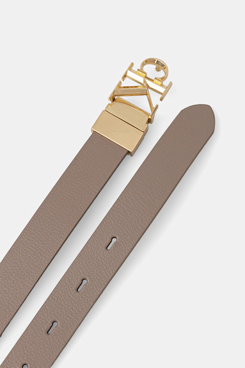 Calvin Klein obojstranný opasok dámsky kožený