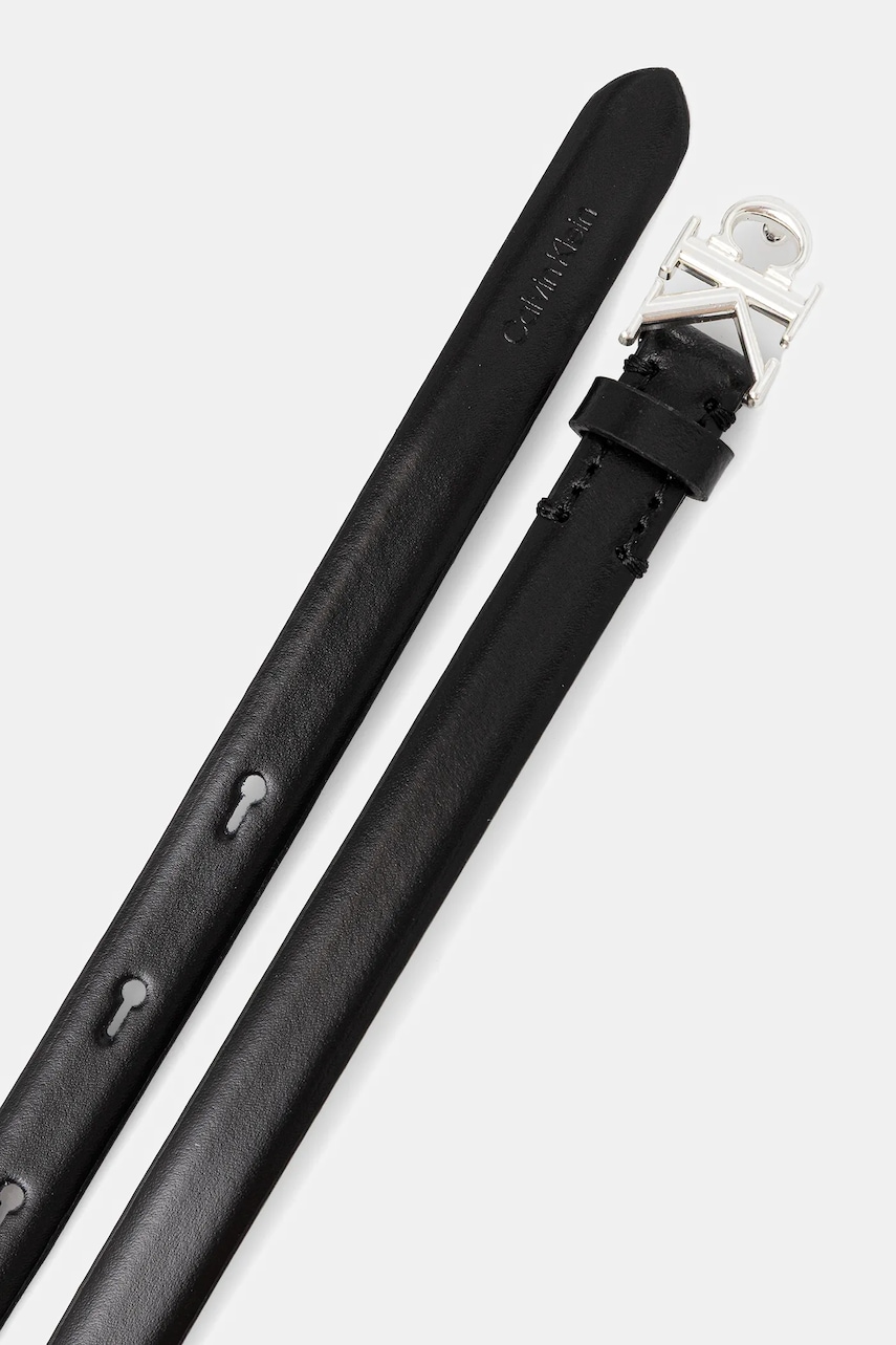 Кожаный ремень Calvin Klein цвет чёрный LV04F7055G