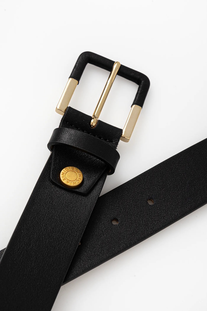 Кожаный ремень Gianni Chiarini цвет чёрный CN.K00338