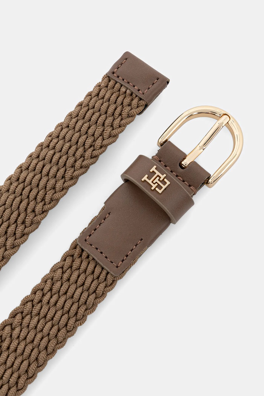 Ремень Tommy Hilfiger цвет бежевый AW0AW17973