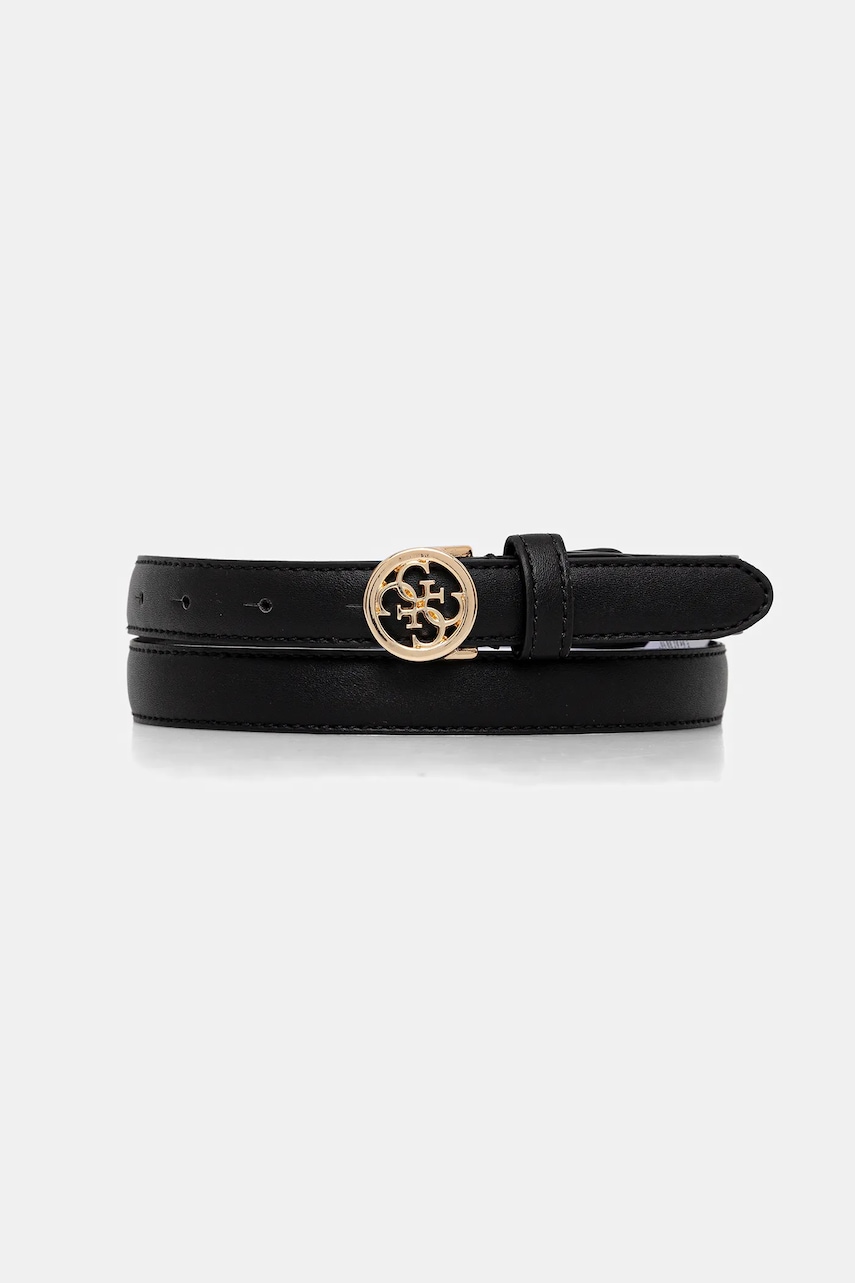 Levně Pásek Guess dámský, černá barva, BW9304 P5420