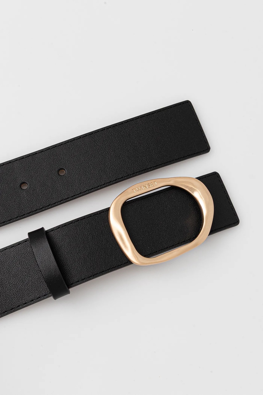 Двусторонний ремень Twinset цвет чёрный 252TA402A