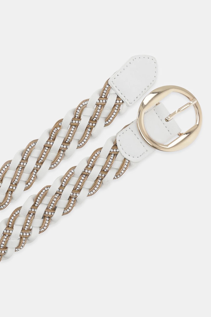 Ремень Morgan цвет белый 3GLAD