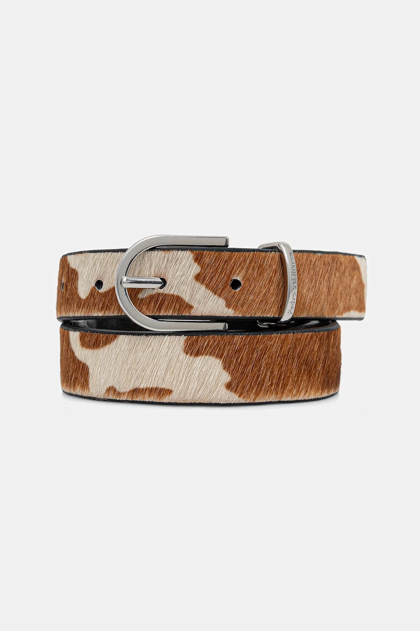 Pedro del Hierro curea de piele culoarea maro, 4692161