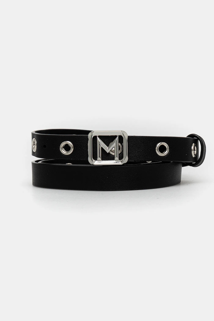 Marella curea de piele culoarea negru, 2523506036200
