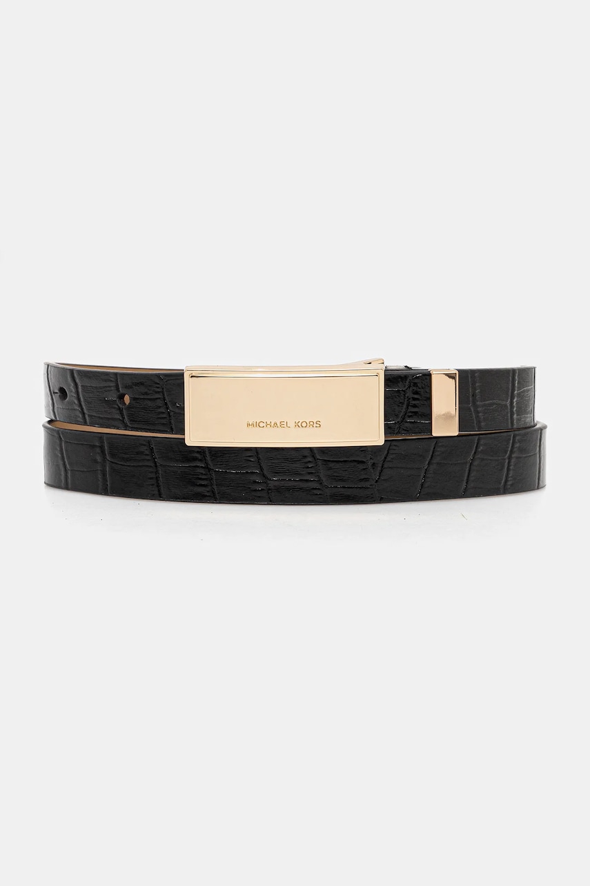 MICHAEL Michael Kors curea culoarea negru, 29MKWB528981