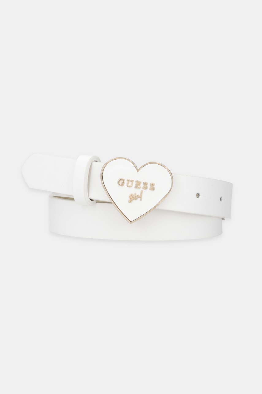 Levně Dětský pásek Guess bílá barva, J5YZ14 WGT10