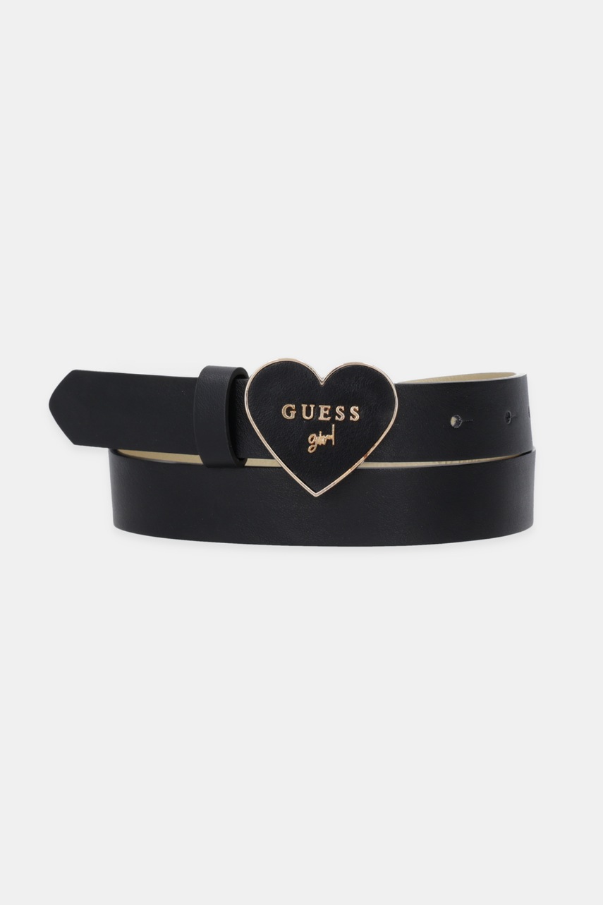 Levně Dětský pásek Guess černá barva, J5YZ14 WGT10