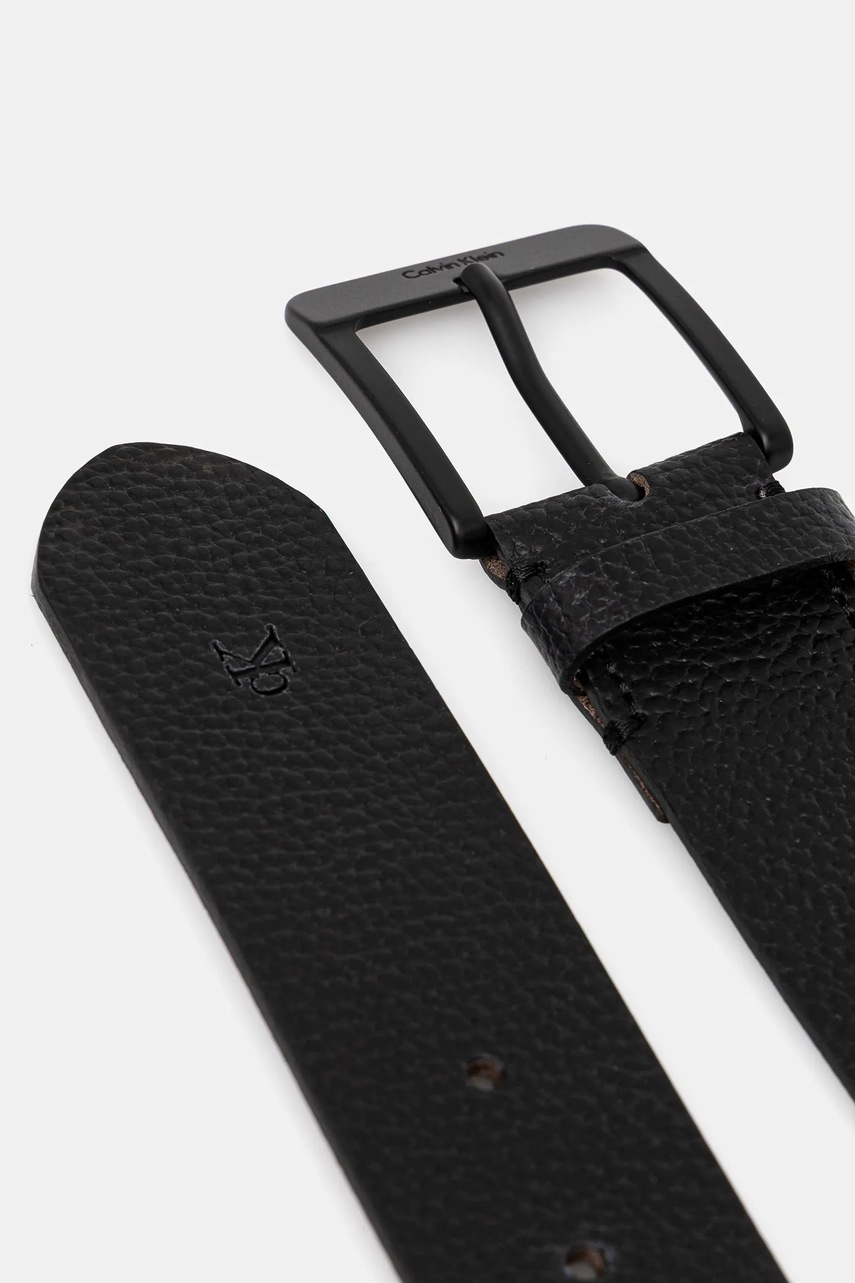 Кожаный ремень Calvin Klein цвет чёрный LV04G7021G