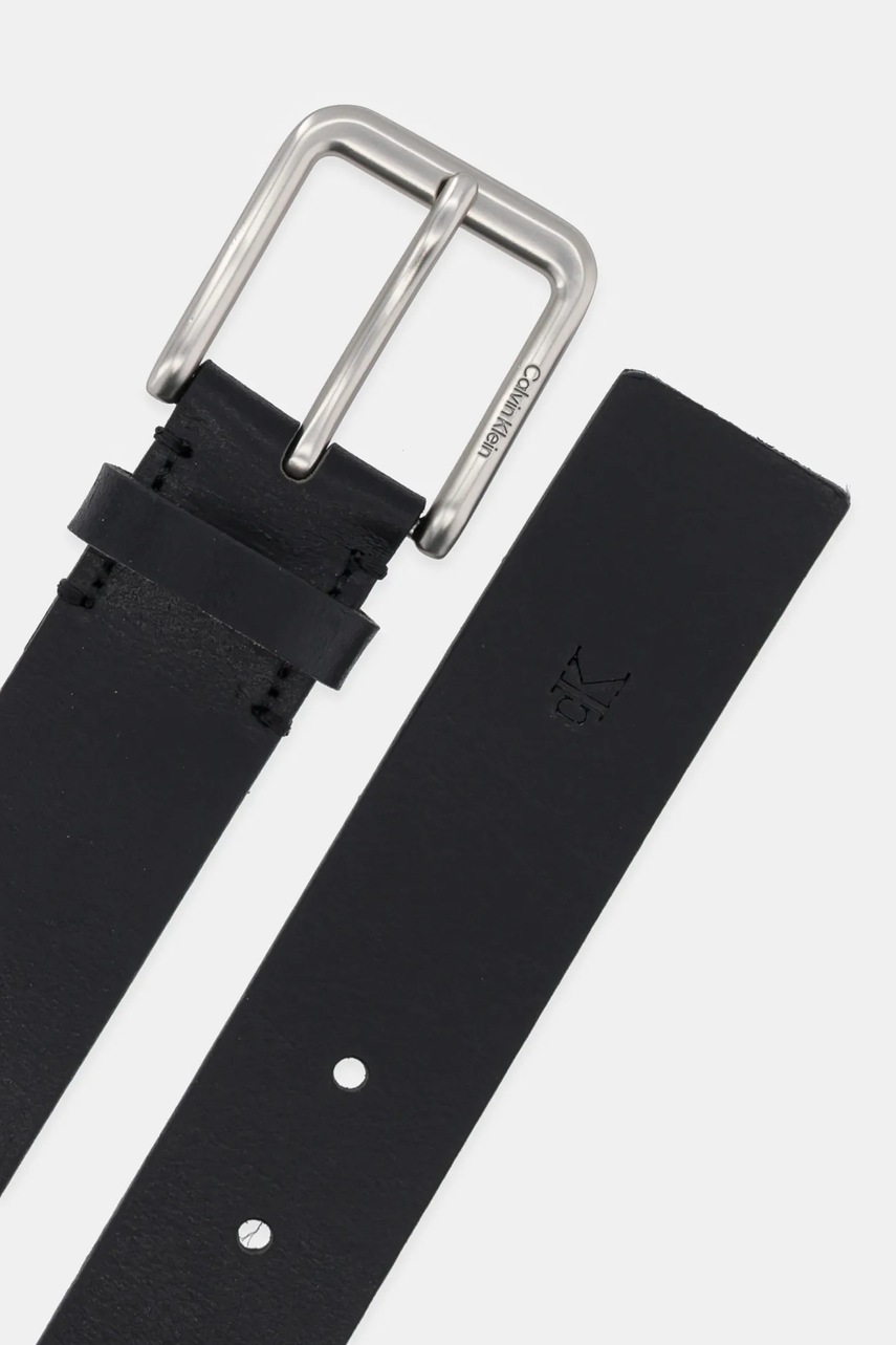 Кожаный ремень Calvin Klein цвет чёрный LV04G7023G