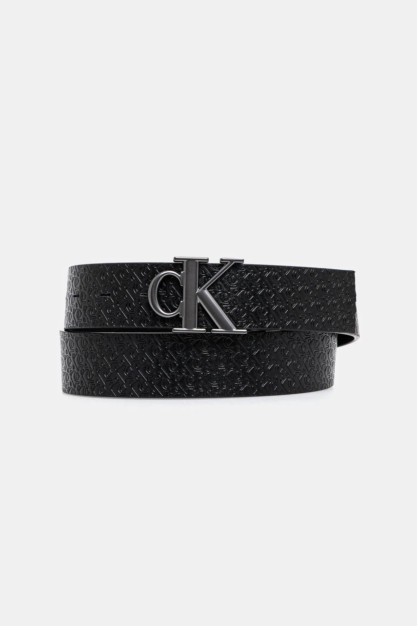 Двусторонний ремень Calvin Klein цвет чёрный LV04G7033G Двусторонний ремень Calvin Klein цвет чёрный LV04G7033G