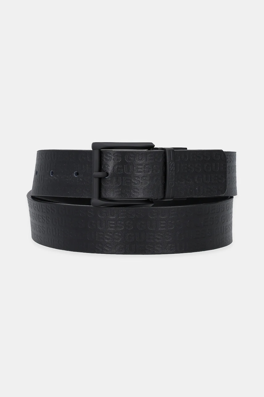 Levně Pásek Guess pánský, černá barva, BM7820 P5335
