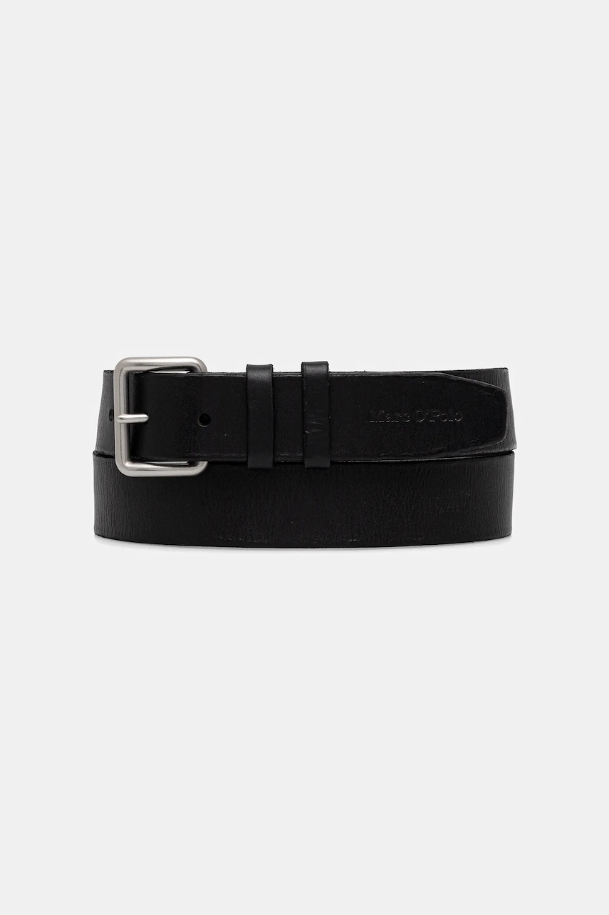 Marc O\'Polo curea de piele culoarea negru, 50827749501103