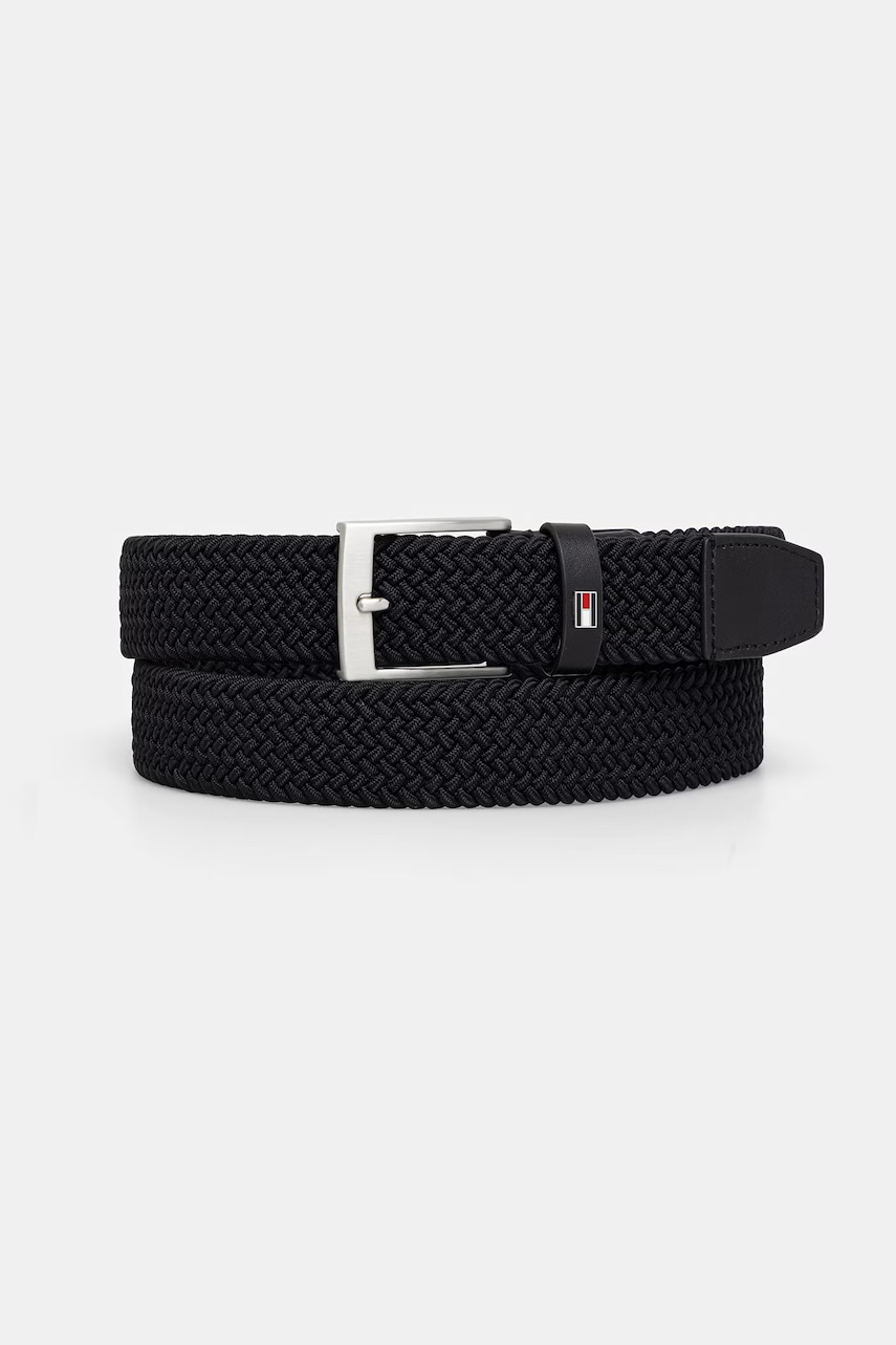 Tommy Hilfiger πλεκτή ζώνη ανδρική