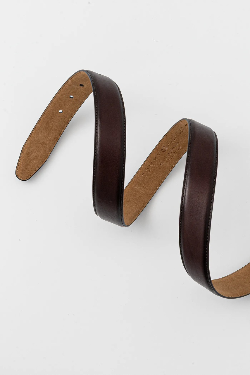 Ремень Tommy Hilfiger цвет коричневый AM0AM13761