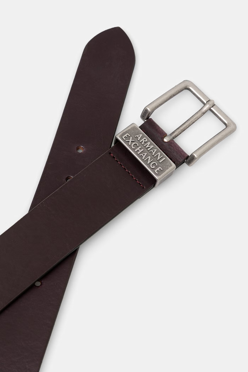 Armani Exchange opasok pánsky kožený