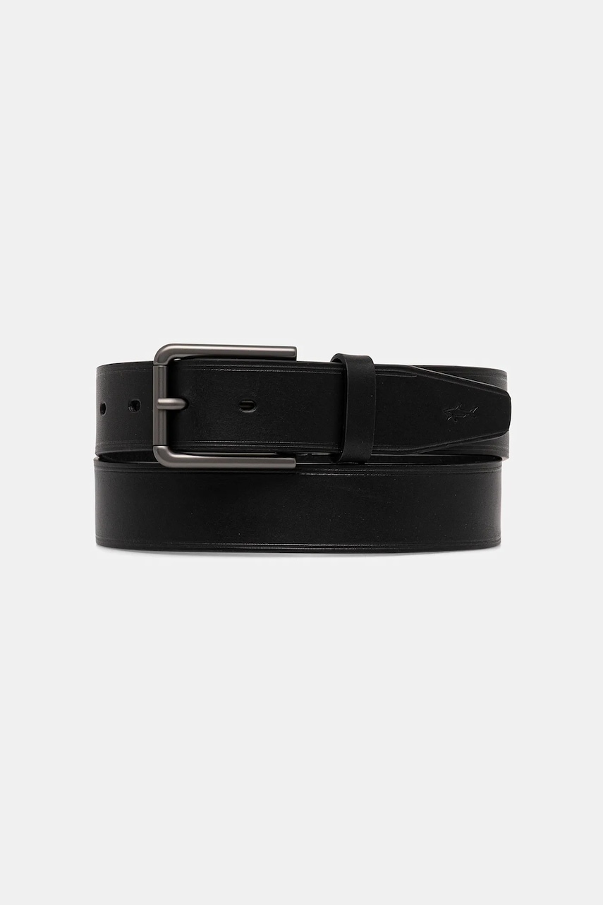 Paul&Shark curea de piele culoarea negru, 15316007