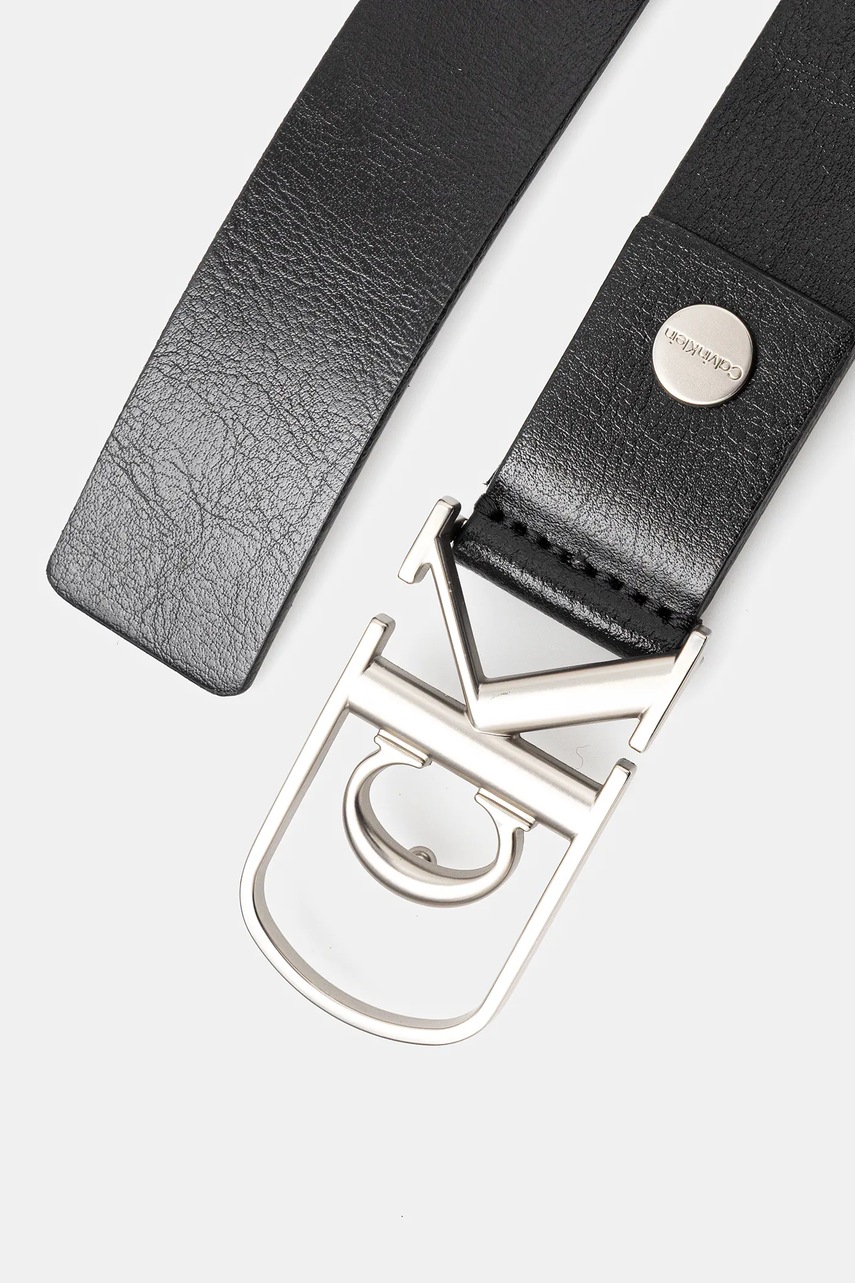 Кожаный ремень Calvin Klein цвет чёрный LV04D7020G