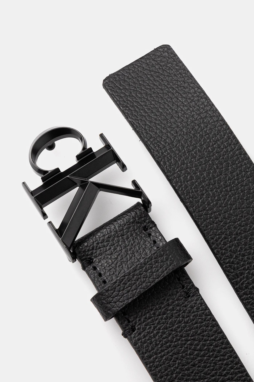 Кожаный ремень Calvin Klein цвет чёрный LV04D7022G