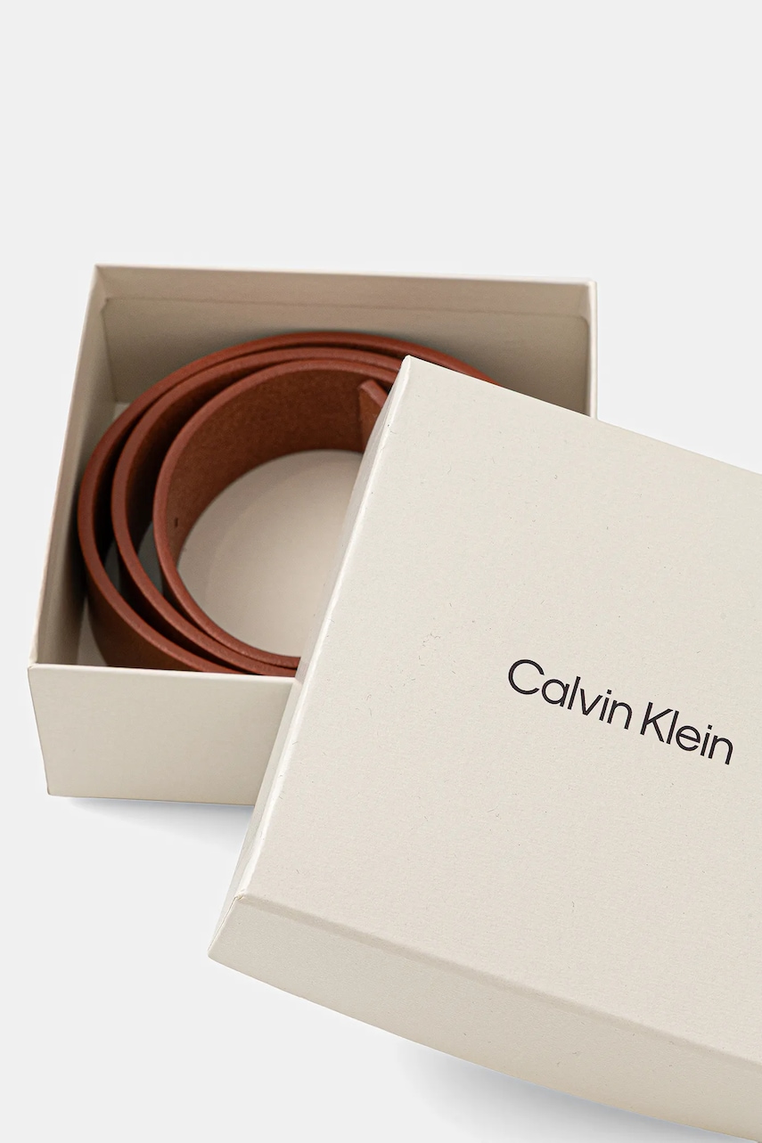 Kožený opasok Calvin Klein