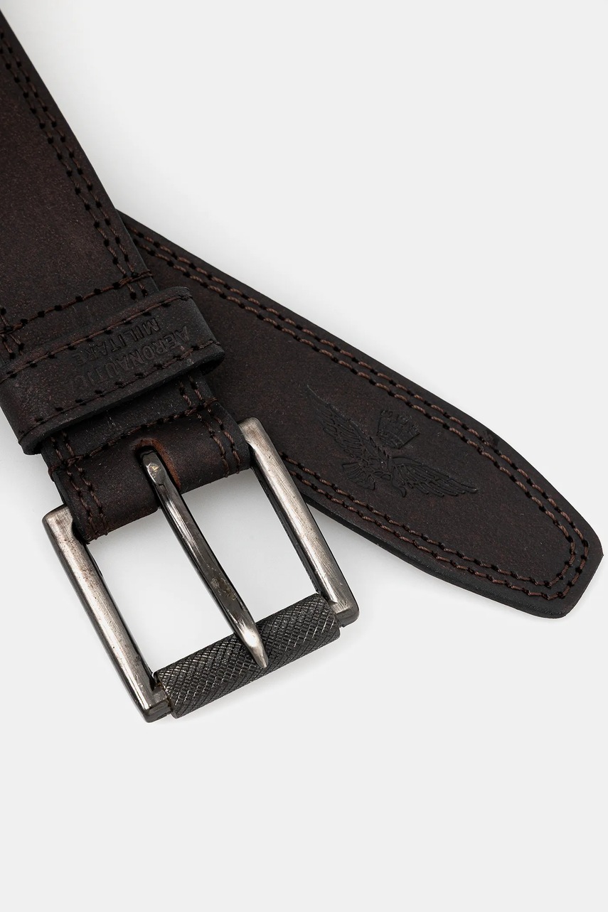 Кожаный ремень Aeronautica Militare цвет коричневый CP0237UPL00181