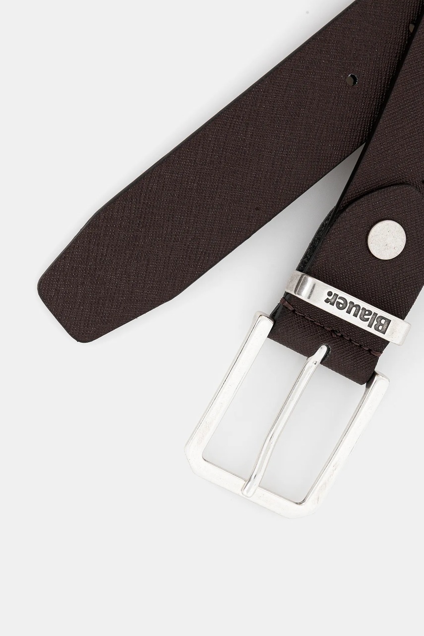 Кожаный ремень Blauer цвет коричневый SAFF01