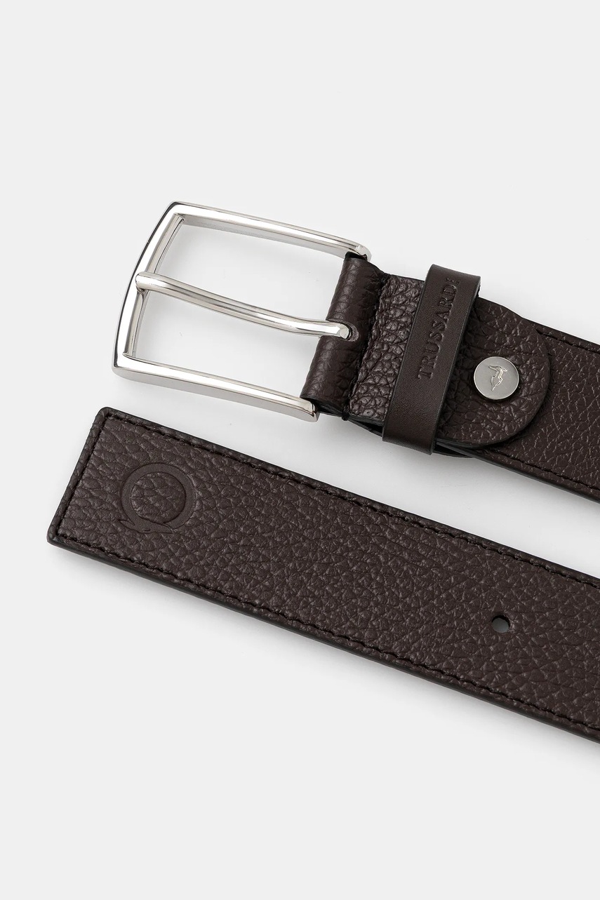 Кожаный ремень Trussardi цвет коричневый B349B000012N