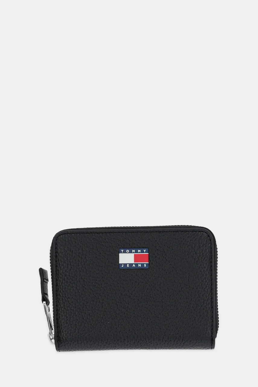 Tommy Jeans portofel culoarea negru, AW0AW17584