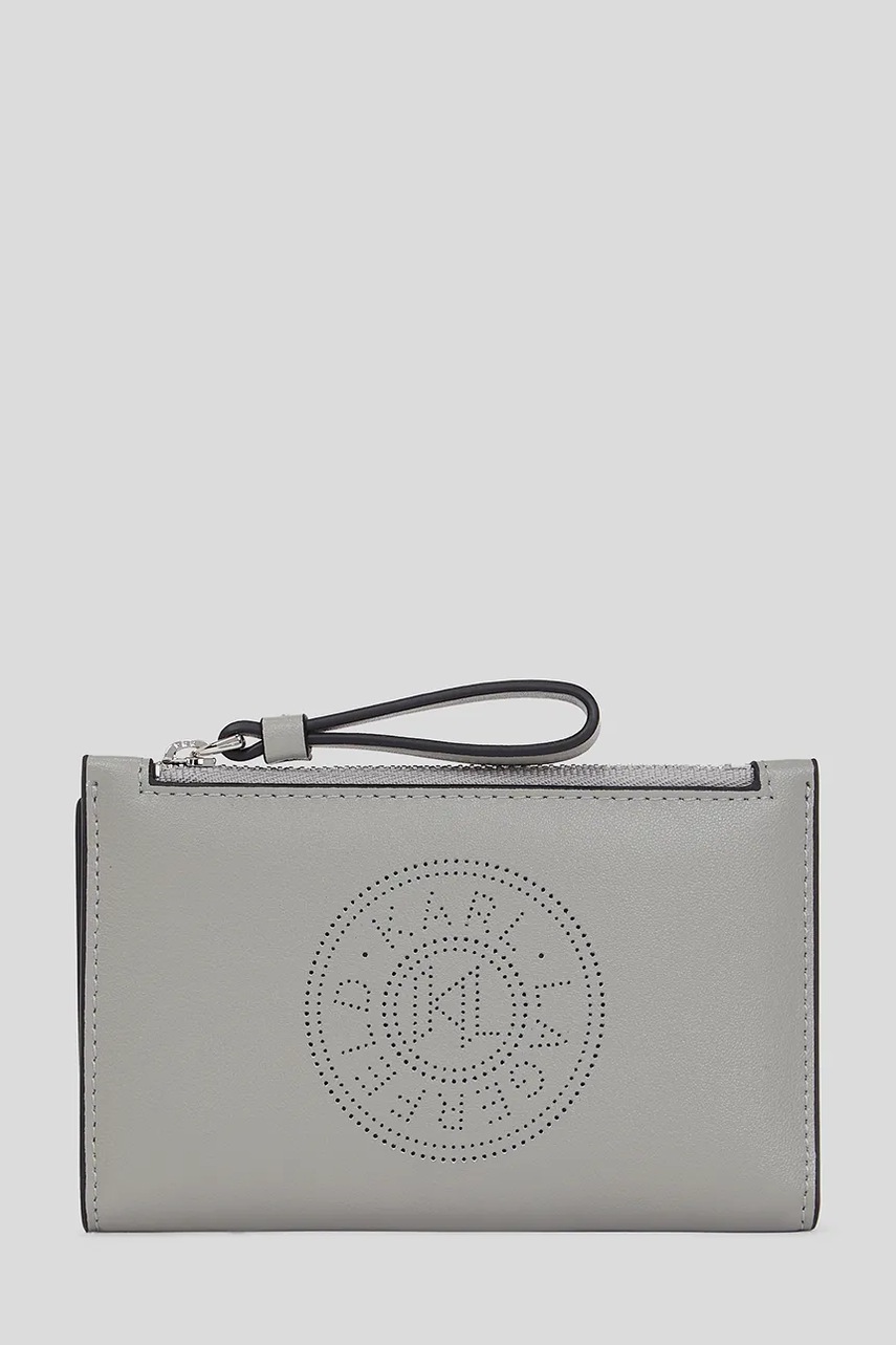 Karl Lagerfeld portofel culoarea gri, A3W32025