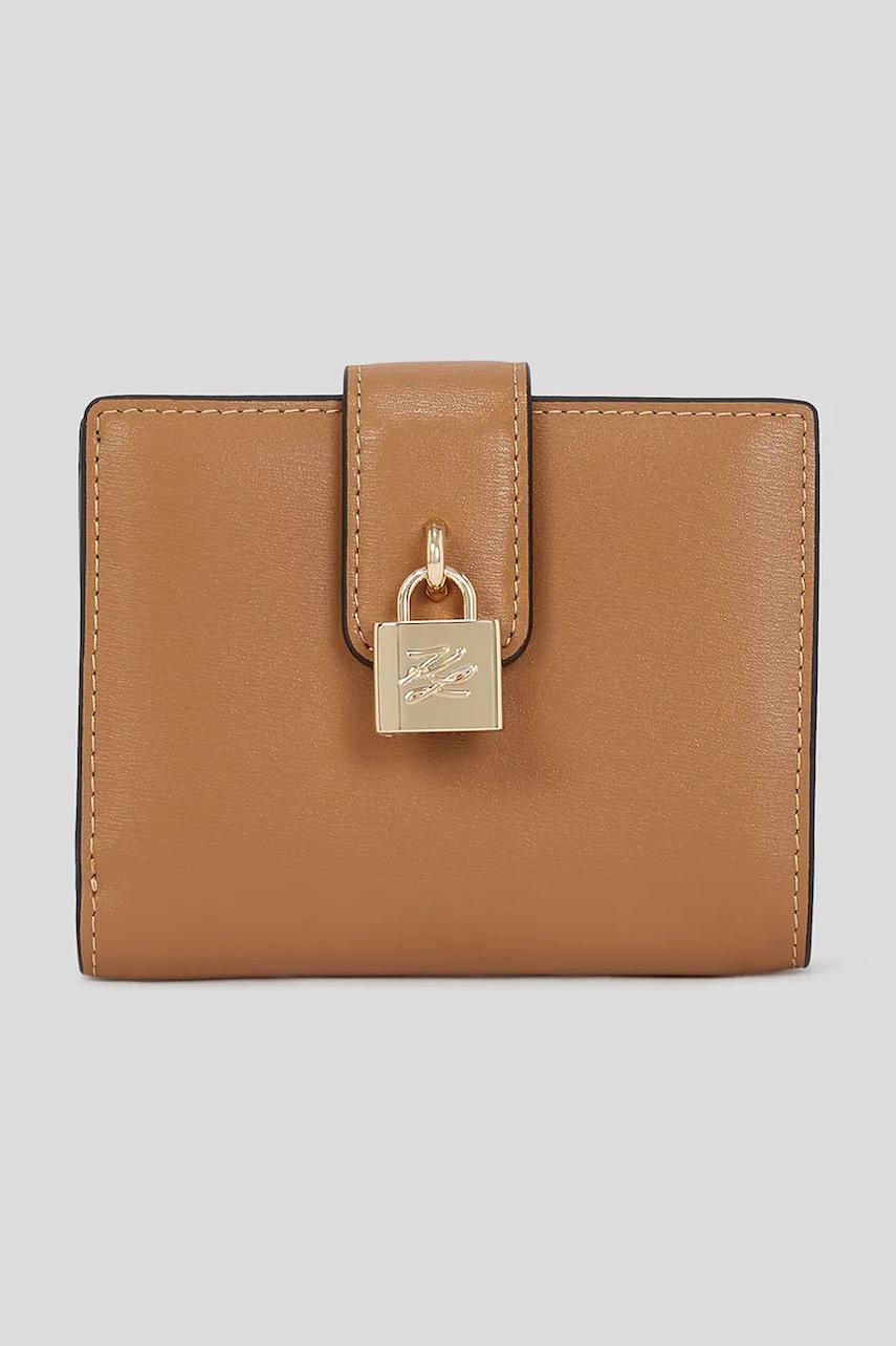 Karl Lagerfeld portofel culoarea maro, A3W32039