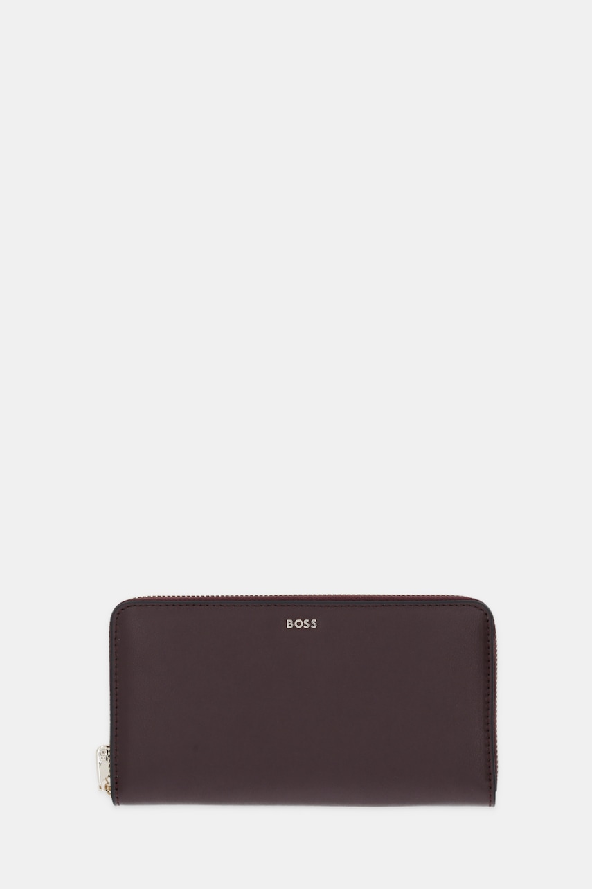 BOSS portofel de piele culoarea negru, 50548208
