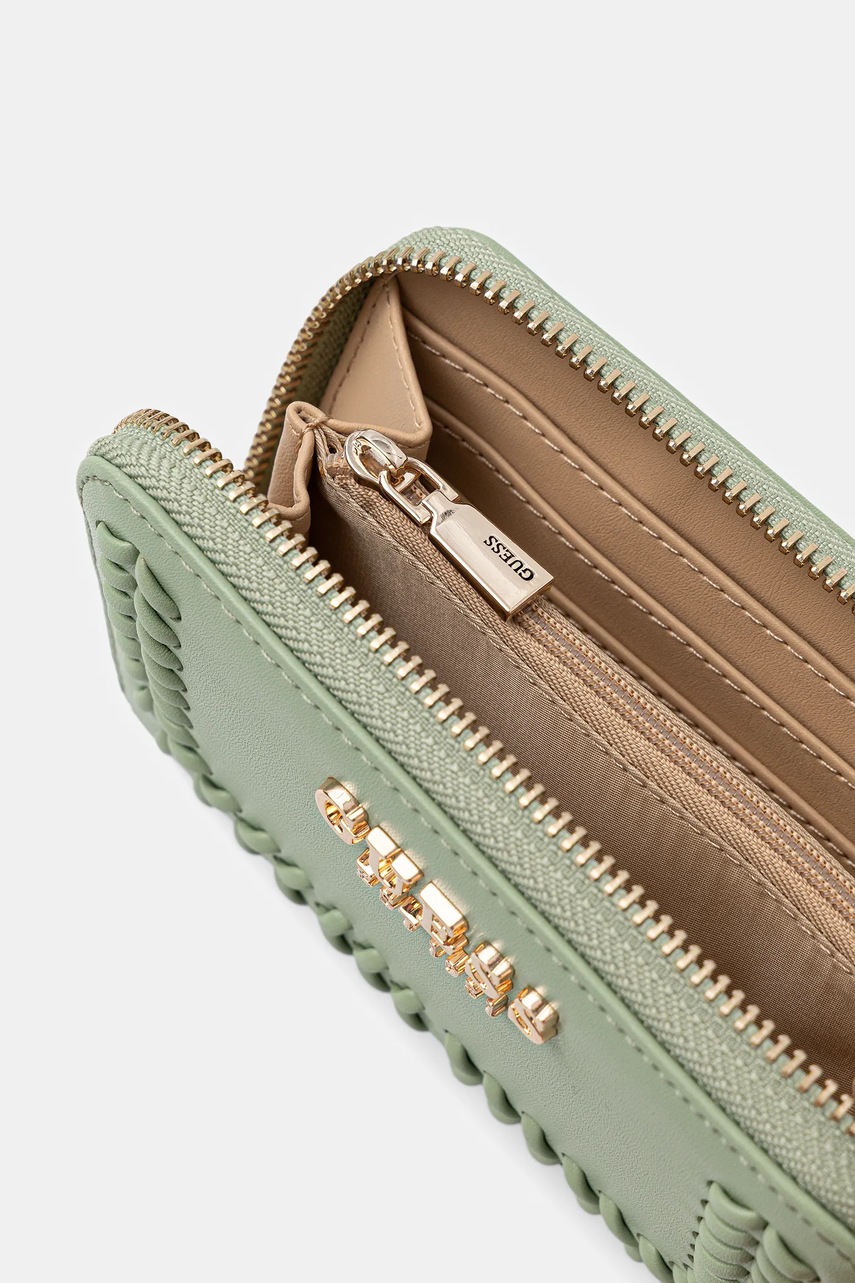 Кошелек Guess TATUM цвет зелёный SWNG96 67140