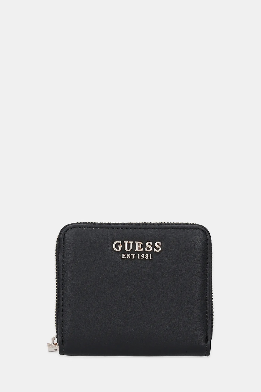 Levně Peněženka Guess TALENT dámská, černá barva, SWNG96 69137