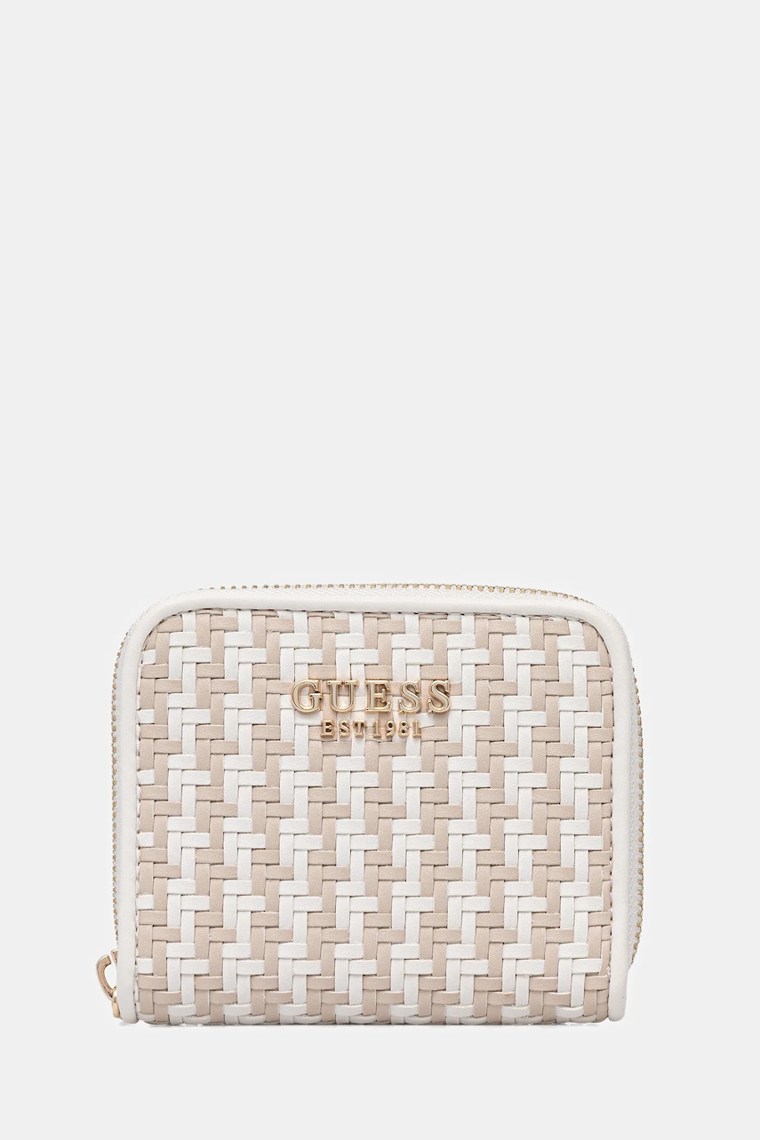Levně Peněženka Guess MIREMA dámská, bílá barva, SWWG96 31137