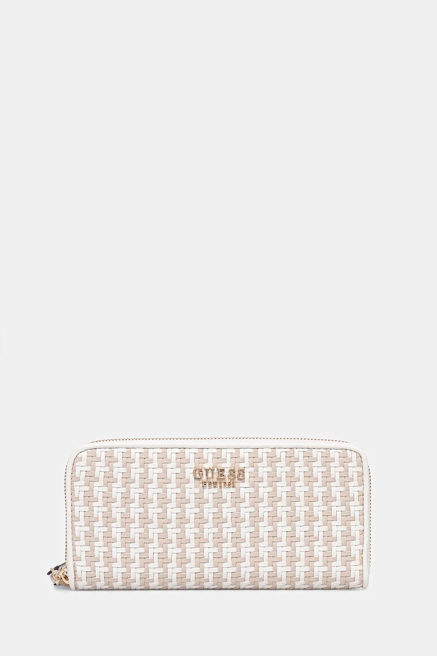 Levně Peněženka Guess MIREMA dámská, bílá barva, SWWG96 31146