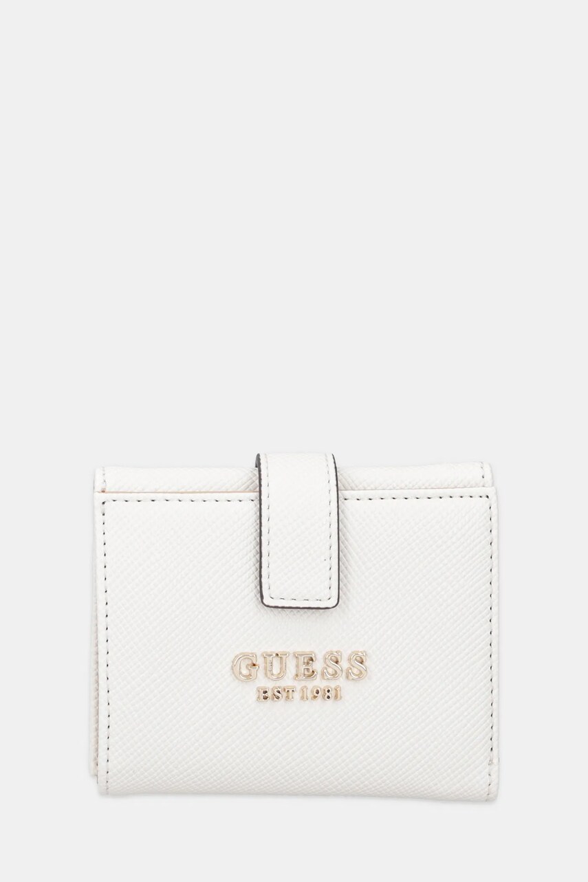 Levně Peněženka Guess ROSALBA dámská, bílá barva, SWZG96 57138
