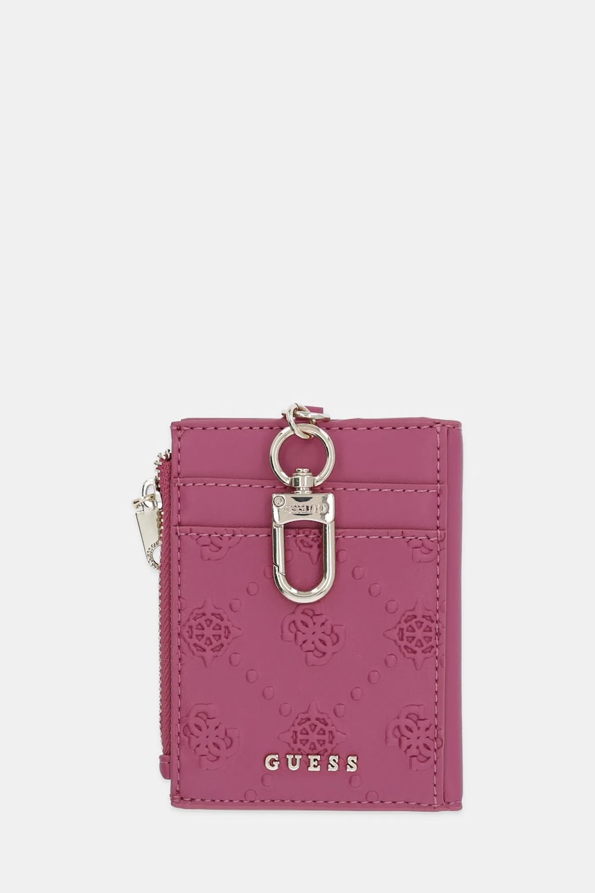 Levně Peněženka Guess dámská, růžová barva, RW7541 P5301