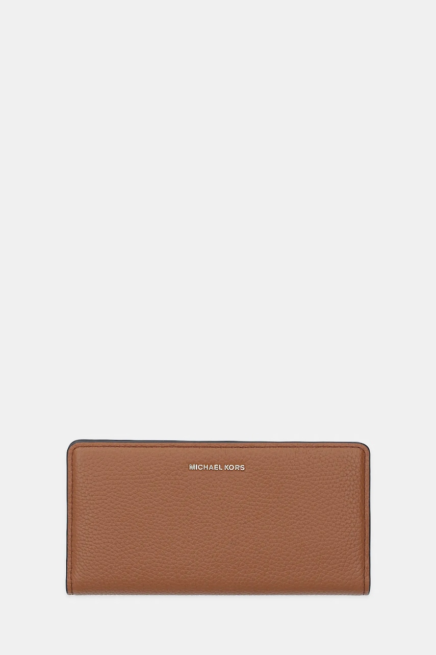 MICHAEL Michael Kors portofel de piele BRYANT culoarea maro, 32S5GYTP3L