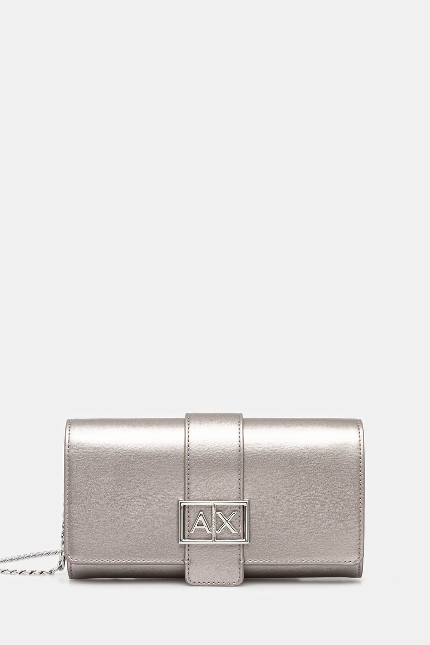 Armani Exchange portofel culoarea argintiu, XW000358 AF12039