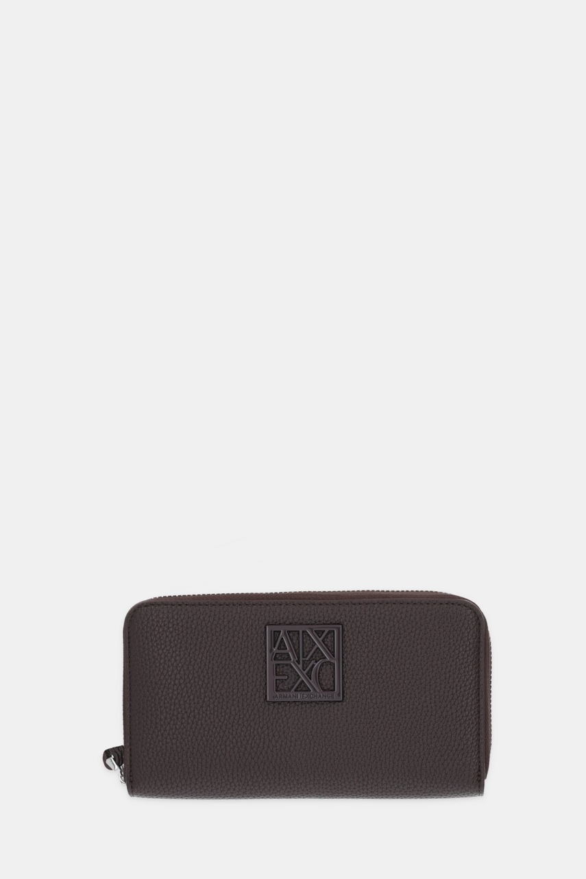 Levně Peněženka Armani Exchange dámská, hnědá barva, XW000361 AF11902