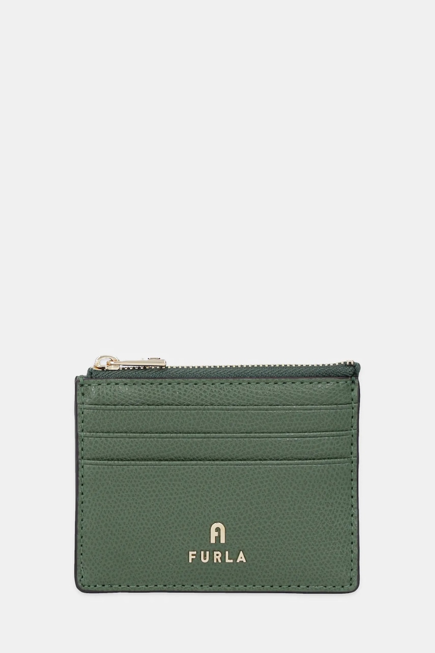 Furla portofel de piele culoarea verde, WP00388.ARE000.OLI00