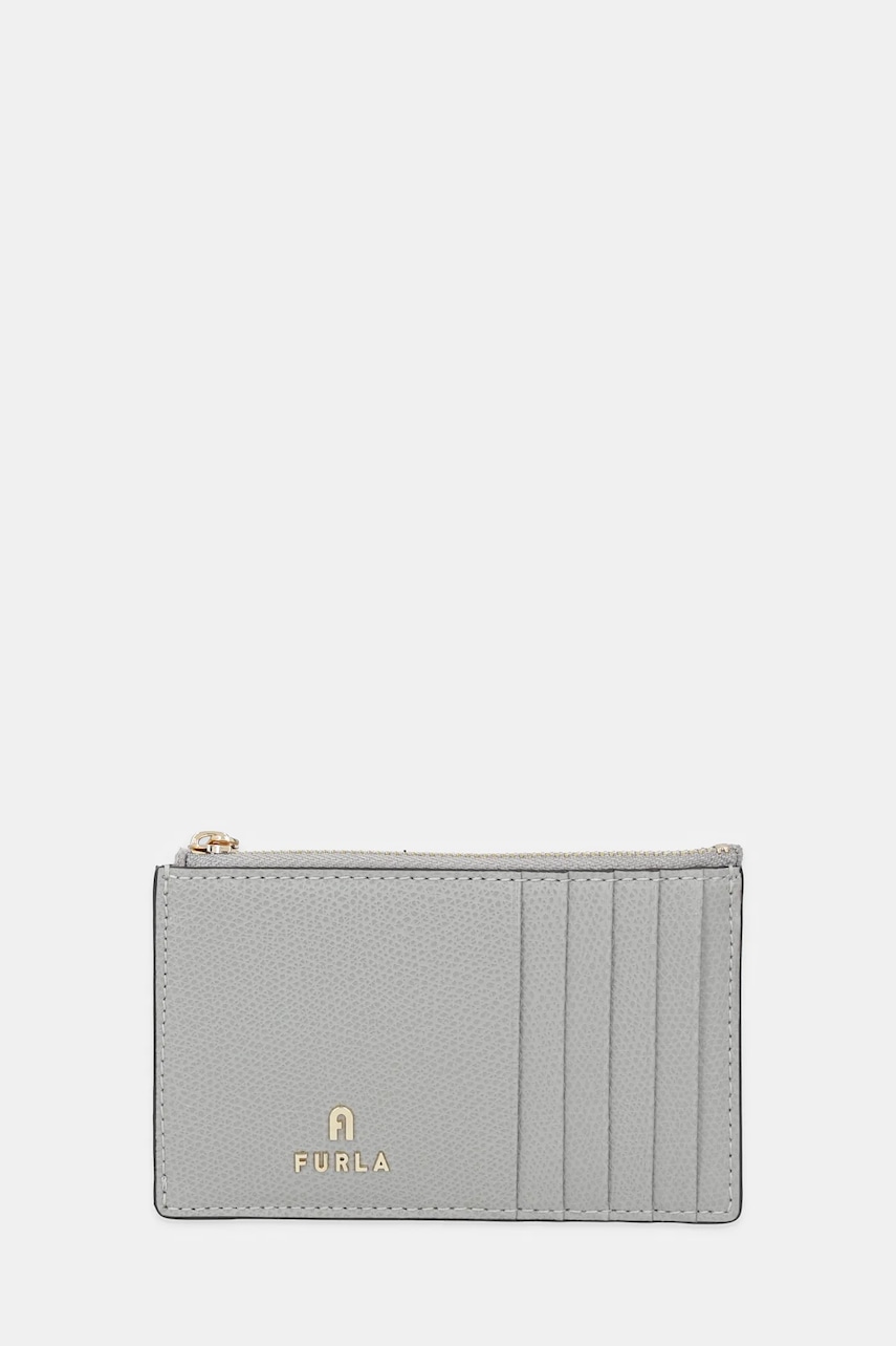 Furla portofel de piele culoarea gri, WP00310.ARE000.3291S