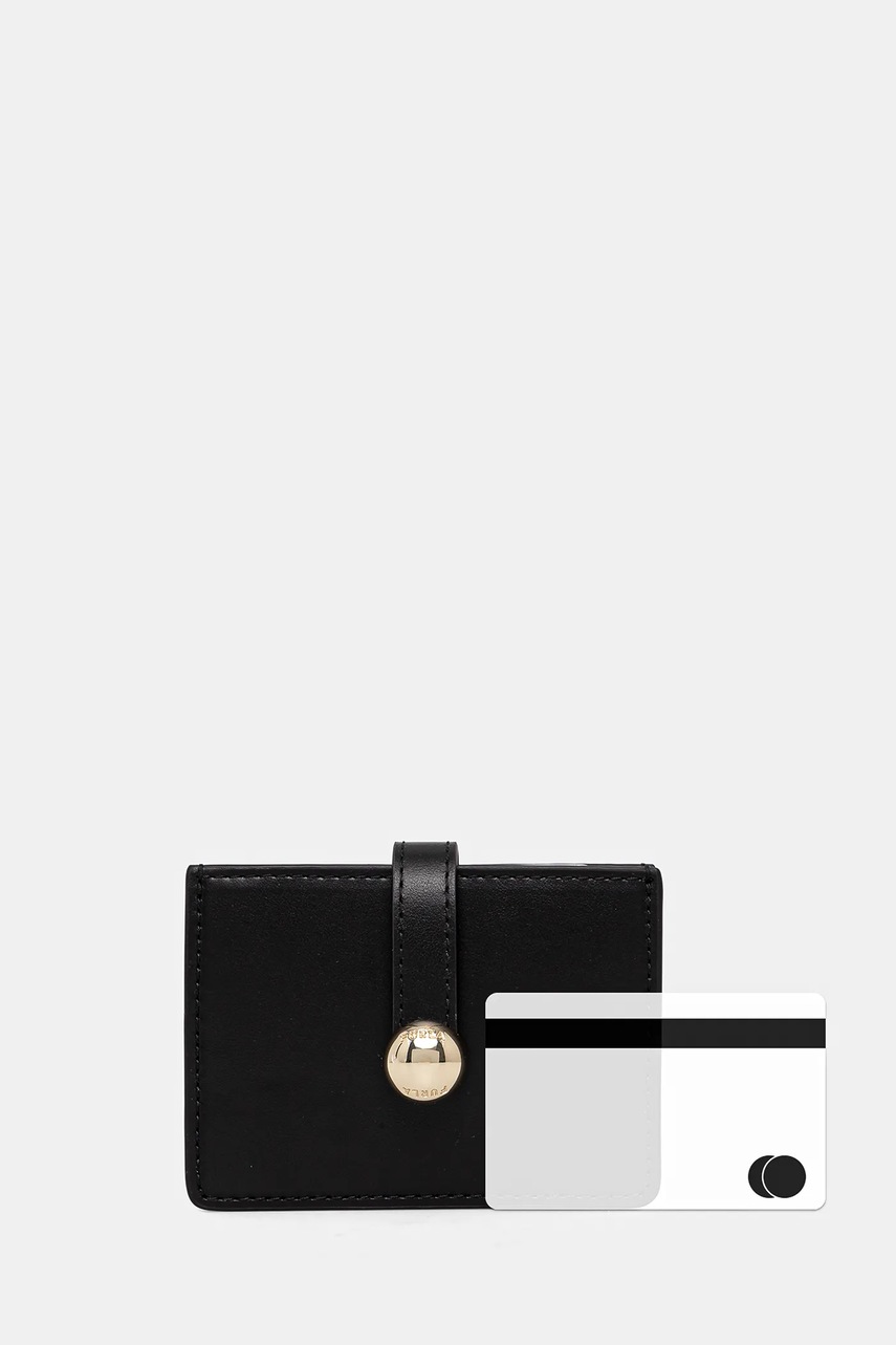 Δερμάτινη θήκη για κάρτες Furla φωτογραφία