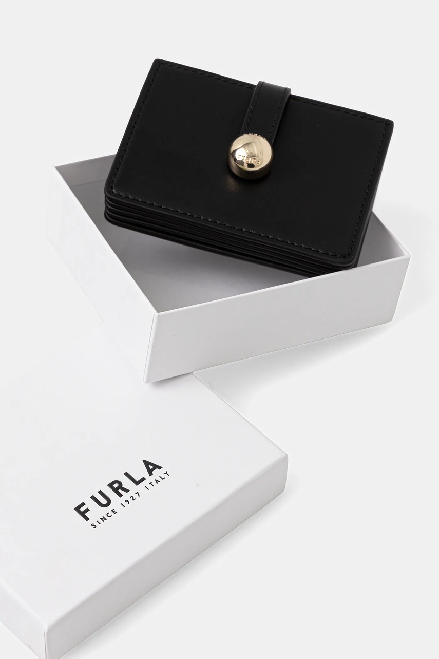 Δερμάτινη θήκη για κάρτες Furla φωτογραφία