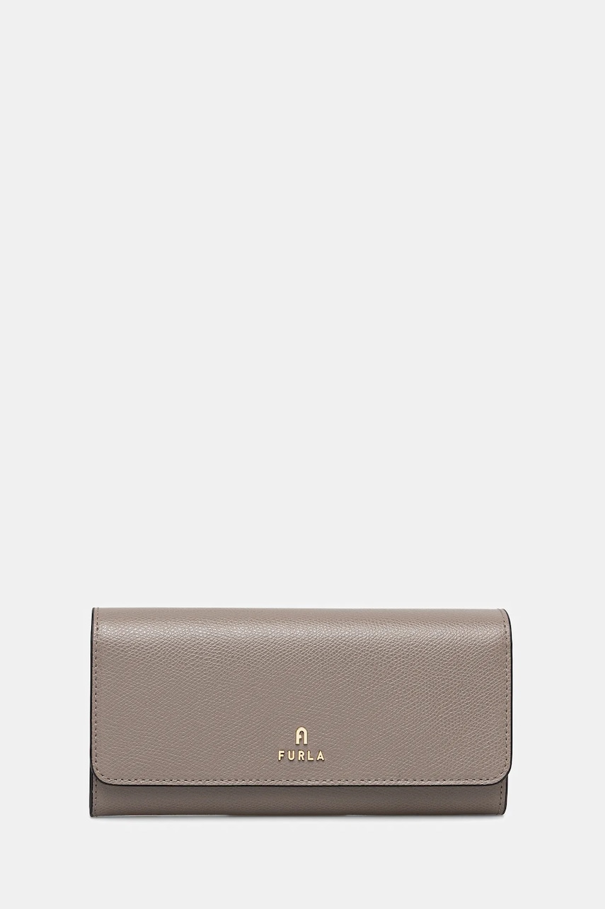 Furla portofel de piele culoarea maro, WP00317.ARE000.3787S