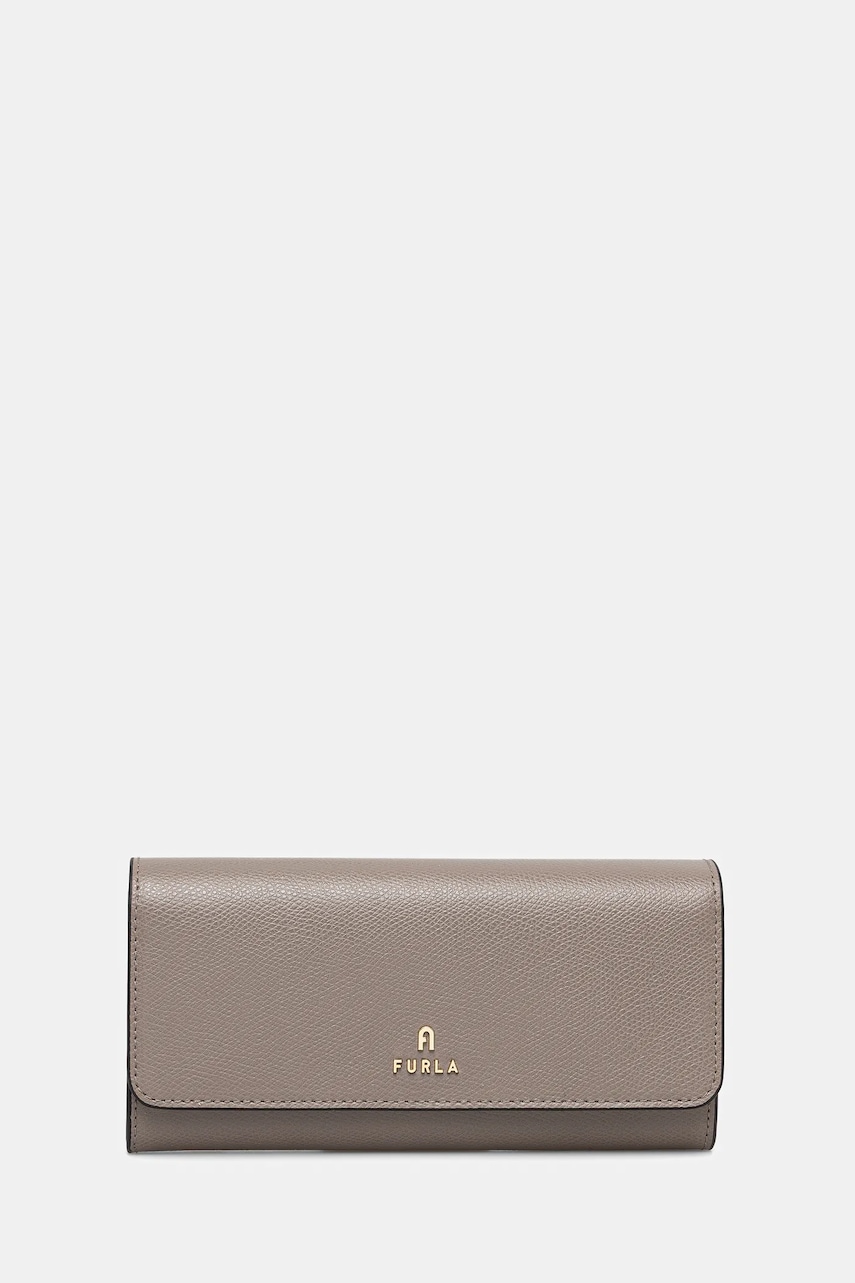 Furla portofel de piele culoarea maro, WP00317.ARE000.3787S