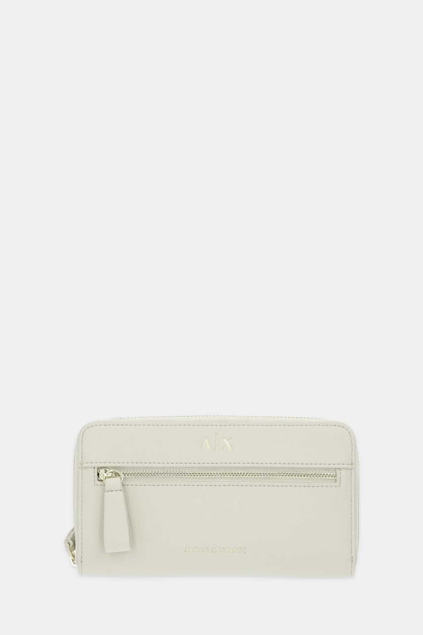 Levně Peněženka Armani Exchange dámská, béžová barva, XW002124 AF17117